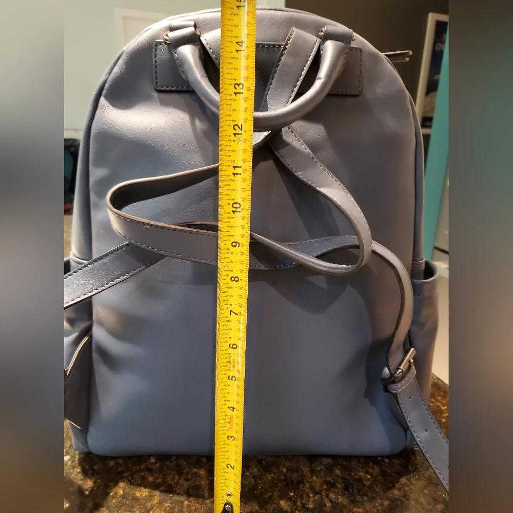 Vera Wang Slate Blue Backpack - Picture 4 of 5
